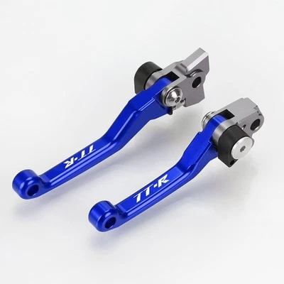 For Yamaha TTR125 TTR125L TTR230 Short Pivot Clutch Brake Levers CNC Adjustable - Изображение 1 из 4