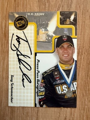 2005 Tony Schumacher Press Pass NHRA Auto - Image 1 of 2