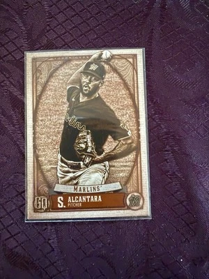 2021 Topps Gypsy Queen - Sandy Alcantara #168, 87/99, Sepia   - Image 1 of 4