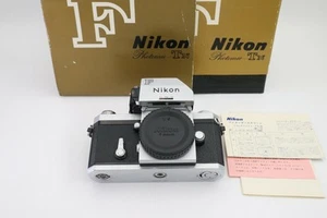 Nikon F Photomic FTN Silber Body MF Filmkamera mit OVP F01021 gebraucht - Bild 1 von 3