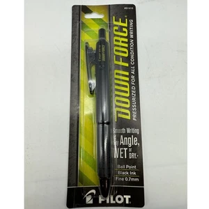 Pilot Down Force Druckkugelschreiber #51410 schwarze Tinte, nass oder trocken - Bild 1 von 2