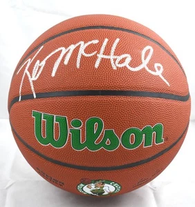 Kevin McHale Autographed Official NBA Logo Wilson Basketball - Beckett W Holo - Picture 1 of 12