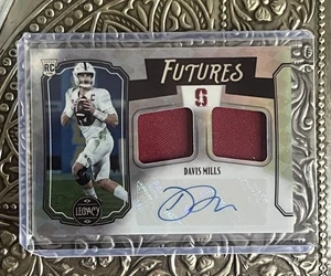 2021 Panini Legacy - Futures Dual Patch Autographs #FD-DM Davis Mills /299 - Bild 1 von 2
