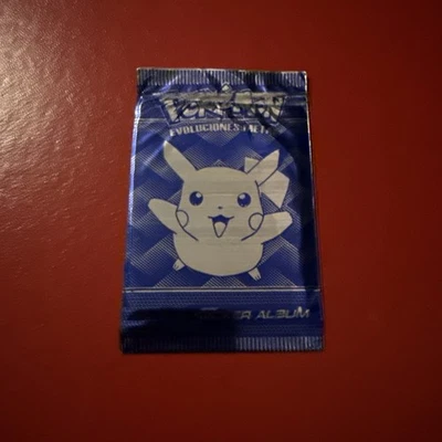 Pokemon Evoluciones Metal Pegatinas Álbum 1 Pack Foto 1 de 2