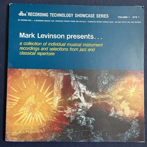 Mark Levinson presents...~DBX Recording Technology Showcase Vol. 1~Jazz~RARE - Picture 1 of 4