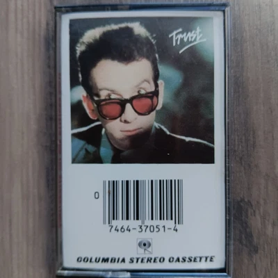Music Cassette - Elvis Costello and The Attrations ~ Trust ~ 1981 Columbia VG - Image 1 of 4
