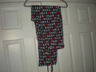 J. Pantalones de pijama para mujer CREW algodón XOXO/corazones talla S Foto 1 de 4