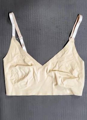 Calvin Klein Bralette Invisibles Small Tan/Nude Comfort Lined QF5753 - Image 1 of 2