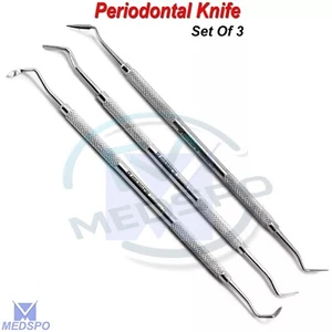 Periodontal Scaler Gingivectomy Knives Surgical Periodontal Dental Instruments - Picture 1 of 5