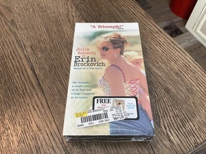 Erin Brockovich (VHS, 2000) Brand New Drama Julia Roberts Free USA Shipping - Picture 1 of 2