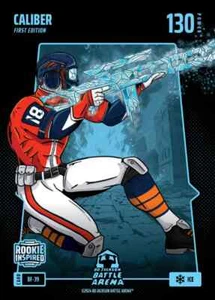 Bo Jackson Battle Arena Caliber RC BF-39 Caleb Williams Ice Battlefoil - Picture 1 of 1