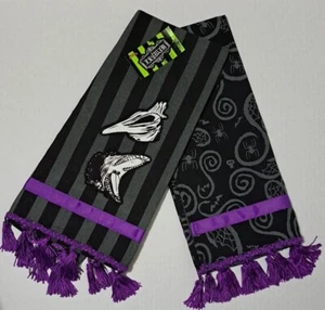 Beetlejuice Tasseled Dish Towel Set 2 Pack - Adam & Barbara New With Tag - Picture 1 of 11