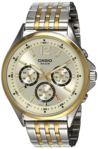 Casio MTP-E303SG-9AVDF Herrenuhr mit mehreren Zifferblättern - Bild 1 von 4