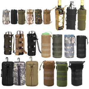 6-Arten Wasserflasche Halter Beutel Tactical Molle Zubehör Beutel EDC Pouches - Bild 1 von 113