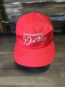 Vintage 90s San Francisco 49ers Pro Line Sports Specialties Snapback Hat *Read*