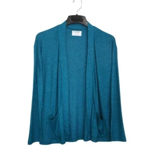 Old Navy  Cardigan Sweater Womens XL Green Rayon Polyester Long Sleeve Open - Picture 1 of 13