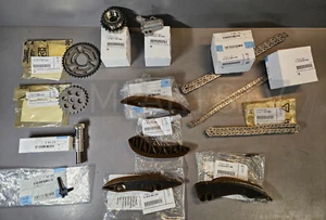 NEW GENUINE BMW 520d N47 UPPER LOWER TIMING CHAIN KIT ALL SET EXPRESS DELIVERY - Picture 1 of 24
