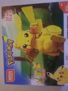 JUMBO PIKACHU MEGA CONSTRUX FVK81 806 PC NUEVO - Imagen 1 de 2