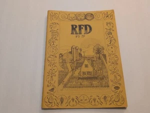 Fall 1975 RFD Magazine #5 Raving Flamer's Diary Gay Men Journal Clean See Pics! - Imagen 1 de 4