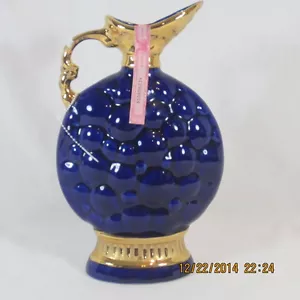 Jim Beam Regal China decanter empty 1963 grapes purple gold missing stopper - Picture 1 of 5
