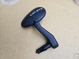 Vintage CatEye BM-500G-L Bicycle Left Side Mirror Black *housing only* - Picture 1 of 11