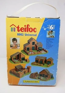 Teifoc 8002 Universal Echtziegelbau 5 Pläne in 1 Karton Architektur Neu - Bild 1 von 10