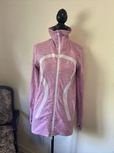 Lululemon Stride Jacket Size 10 Pink - Picture 1 of 8