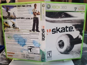 Skate Xbox 360 CIB EN/FR Tested Free Shipping in Canada !! - Picture 1 of 3