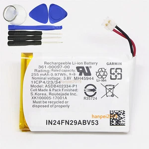 NEU Original Garmin 361-00097-00 255mAH Akku für GARMIN Fenix 5 5x Smartwatch - Bild 1 von 5