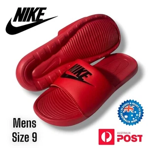 Mens Nike Victori One Slide Size US 9 (27cms) UK 8 Red Colour Unisex - Picture 1 of 12