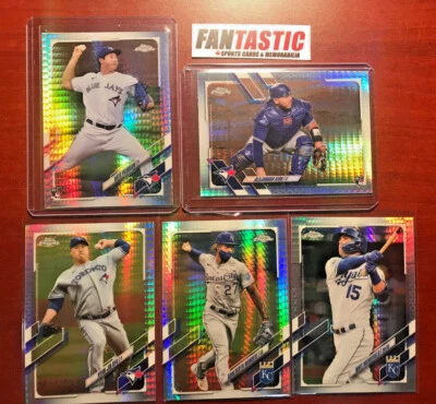 2021 Topps Chrome PRISM REFRACTOR Card YOU PICK Kirk, Pearson RC etc - Image 1 of 2