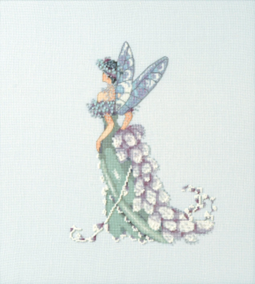 Cross Stitch Chart ~ N. Corbett Pussy Willow Mother of the Bride DAMAGED #NC290 - Image 1 of 4