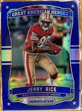 2016 Panini Rookie & Stars Jerry Rice Great American Heroes Prizm
