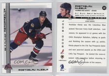 2000-01 ITG Be A Player Memorabilia Rostislav Klesla #420 Rookie RC