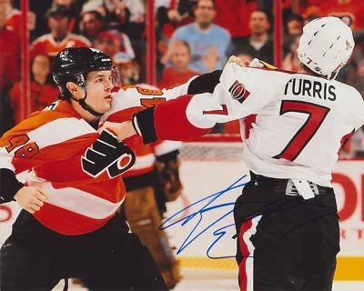 KYLE TURRIS SIGNED OTTAWA SENATORS 8X10 PHOTO - Image 1 of 3