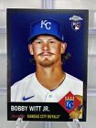 2022 Topps Chrome Platinum Anniversary Bobby Witt Jr. #61 Kansas City Royals
