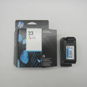 OEM HP 23 Tri-Color Ink Cartridge DeskJet OfficeJet Open Box - EXP June 2012 - Picture 1 of 3