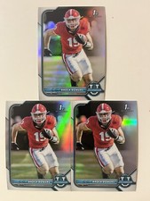 BROCK BOWERS 2022 Bowman University 3 Silver Refractor 1st Bowman RC SP NICE!