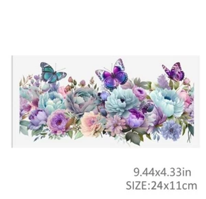 1 Piece Butterfly UV DTF Cup Wrap Transfer Stickers for Glass magic - Picture 1 of 1