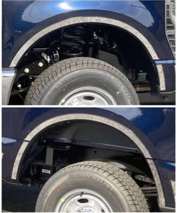 1.5" Wheel Well Accent Trim 10pc fits 2023-25 Ford F-250 Super Duty Reg/Crew Cab - Picture 1 of 3