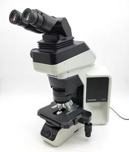 Olympus Microscope BX46 LED with Tilting Lift Ergo Head & 2x for Pathology/Mohs - Picture 1 of 6