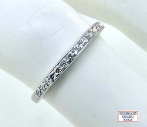 SIMON G Platinum Diamond Wedding Band - Picture 1 of 4