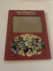Vintage Walt Disney World Four Parks One World Picture Frame - Picture 1 of 3