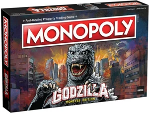 USAopoly Godzilla Monopoly Feat. Familiar Locations and Iconic Kaiju Monsters - Picture 1 of 2
