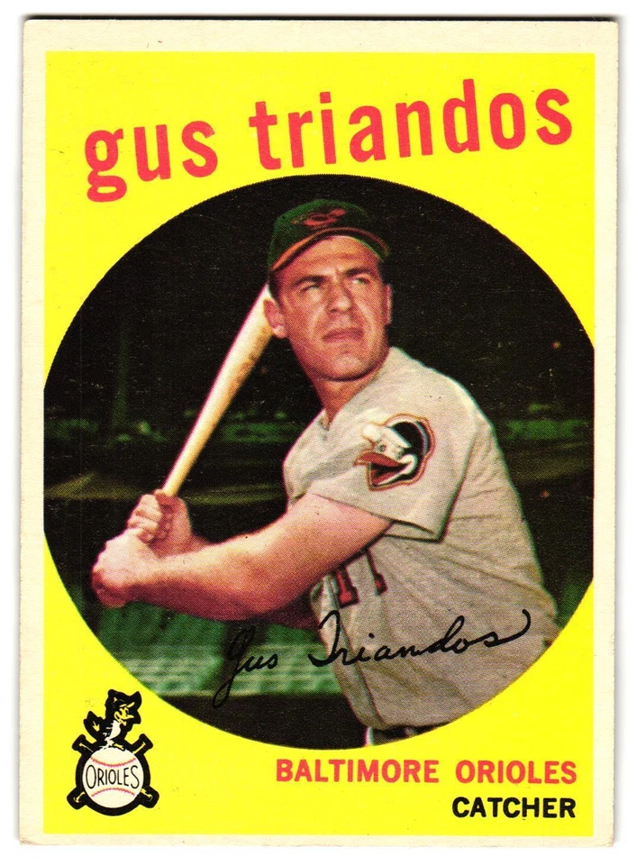 1959 Topps Baseball Cards #s 1 - 343 (Pick a Card) - Image 1 of 1