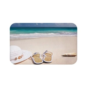 Beach themed Bath Mat - Picture 1 of 4