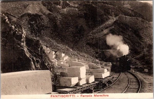 Italien Marmor Eisenbahn Ferrovia Marmifera Postkarte - Bild 1 von 2