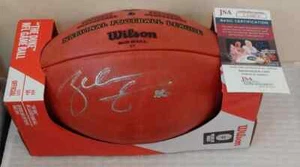 Zach Ertz Autographed Duke NFL Football Wilson Official Game Ball Eagles JSA - Picture 1 of 3