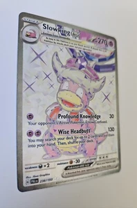 Juego de cartas coleccionables Pokémon Slowking ex Scarlet & Violet - Paldea Evolved 238/193 Holo Ultra casi nuevo - Imagen 1 de 14