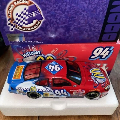 Bill Elliott #94 McDonald's / McFlurry 2000 Taurus 1/24 NASCAR acción diecast Foto 1 de 4